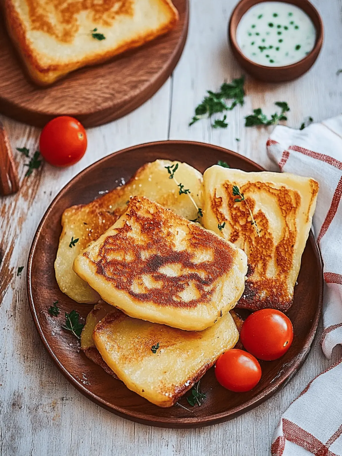 Authentic Irish Potato Farls
