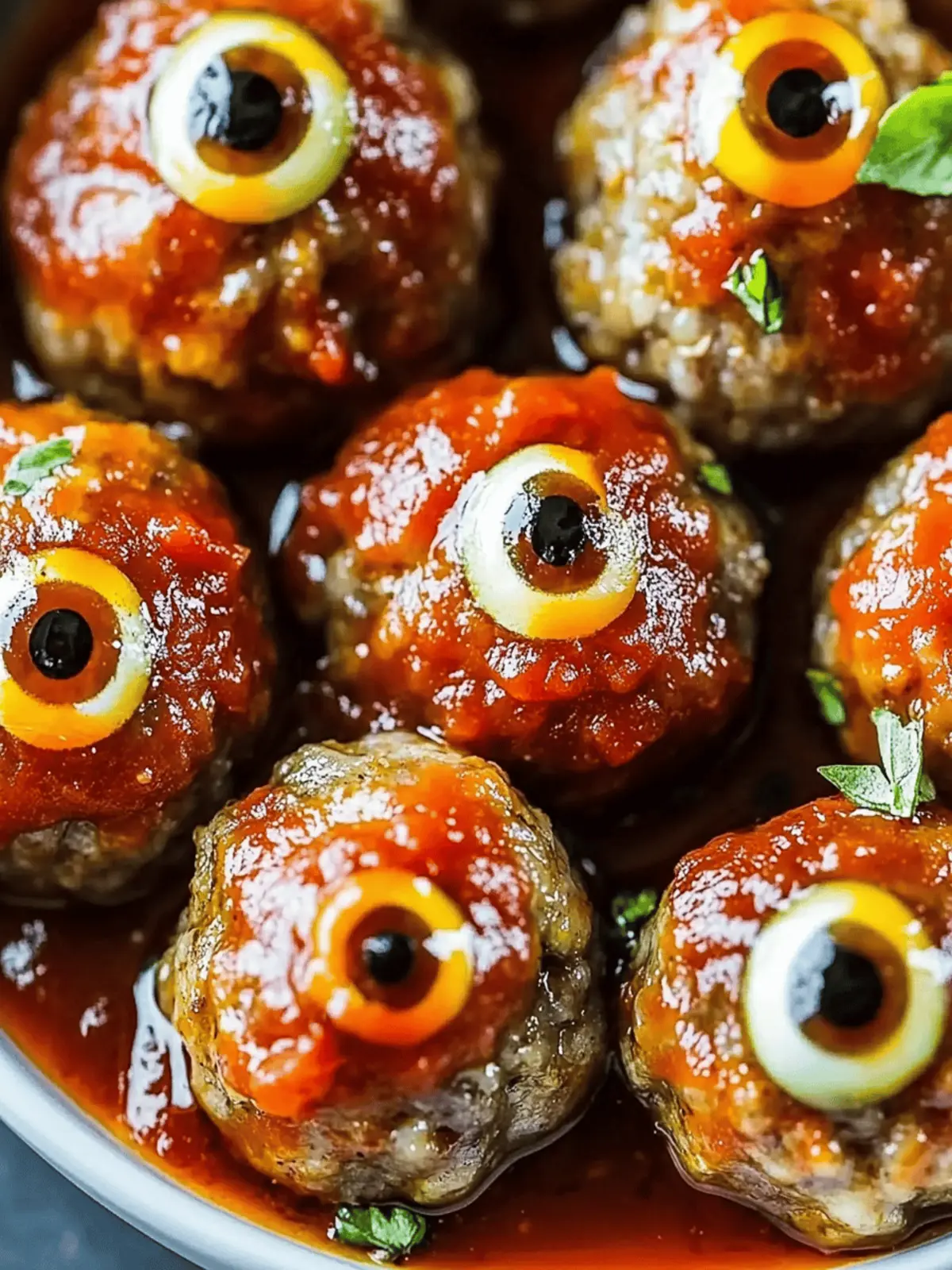 Eyeball Meatballs