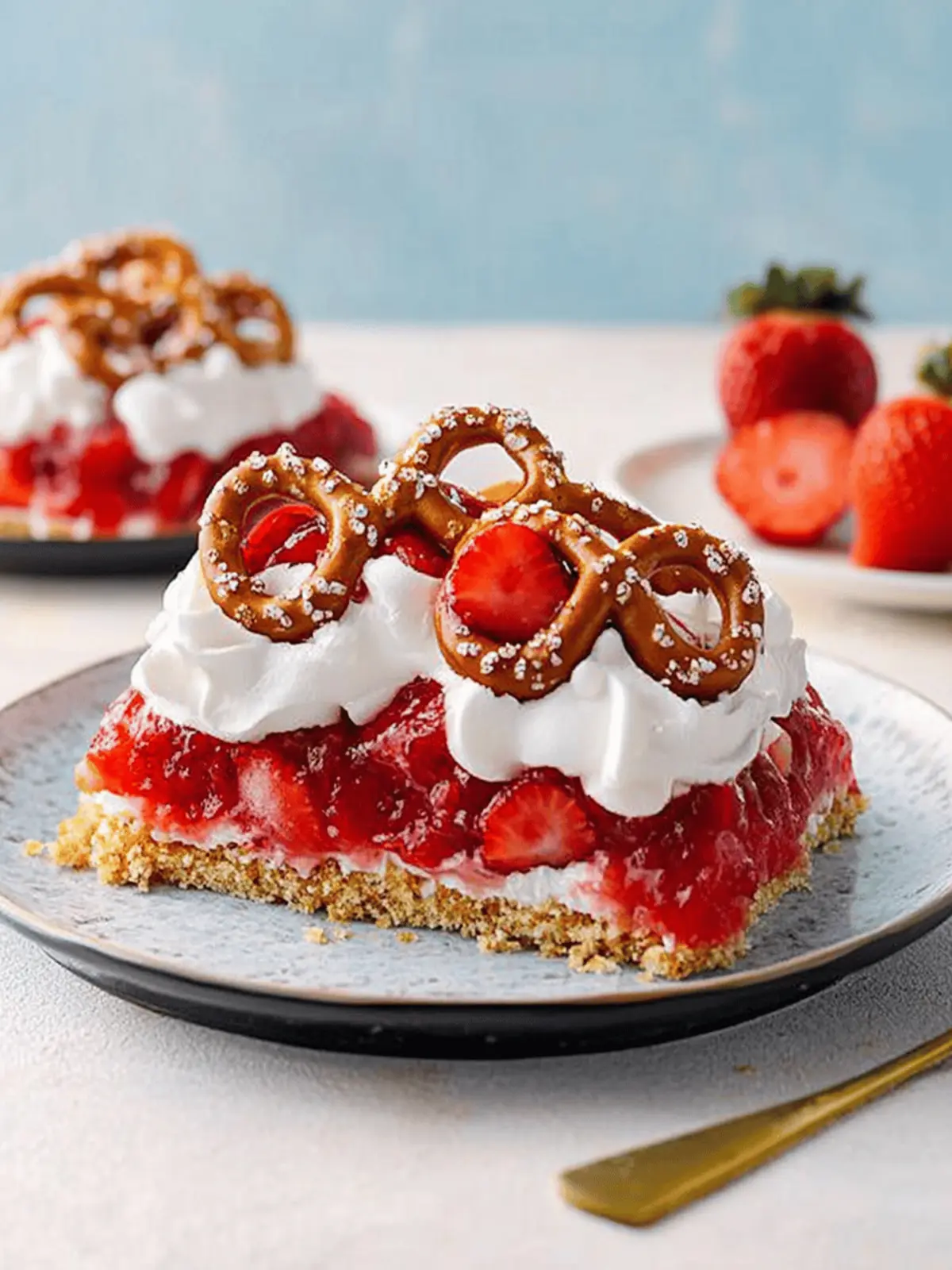 Strawberry Pretzel Salad
