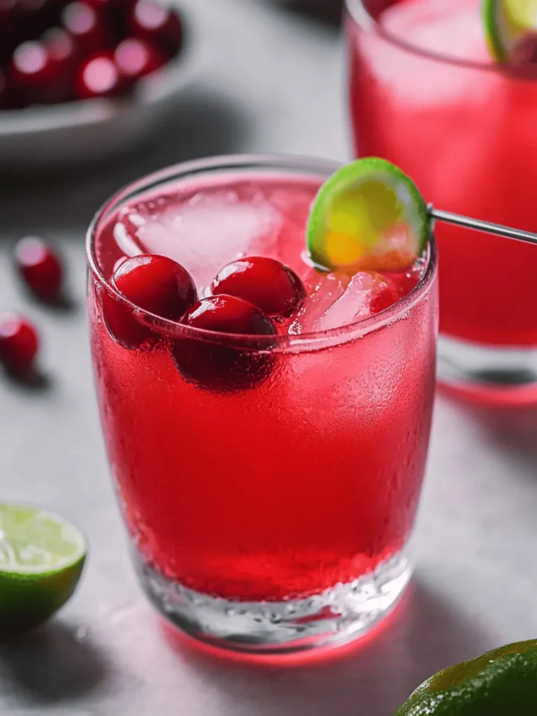 Vodka Cranberry Cocktail