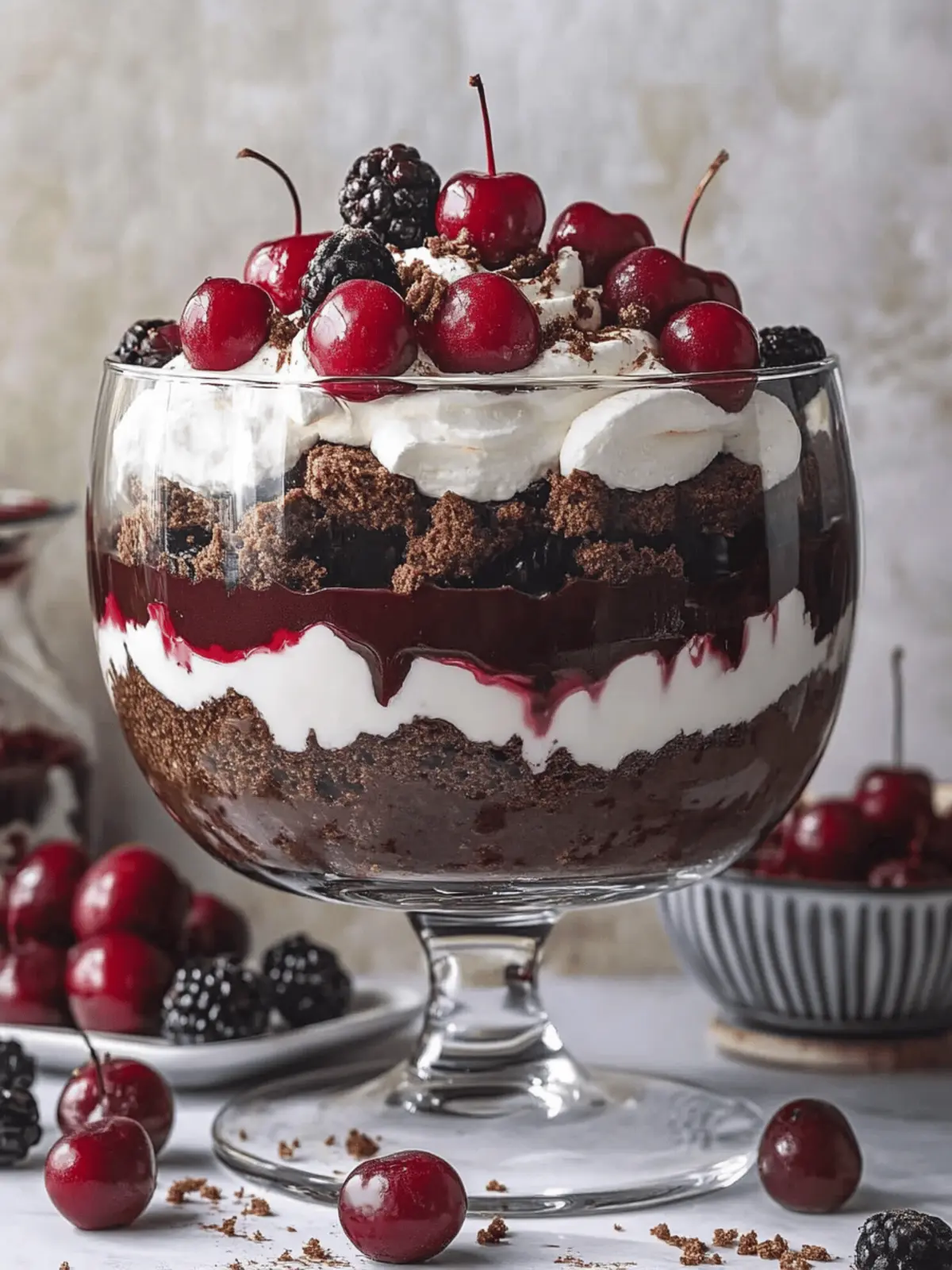 Easy Black Forest Trifle: Layered Bliss to Impress Everyone 3 Black Forest Trifle