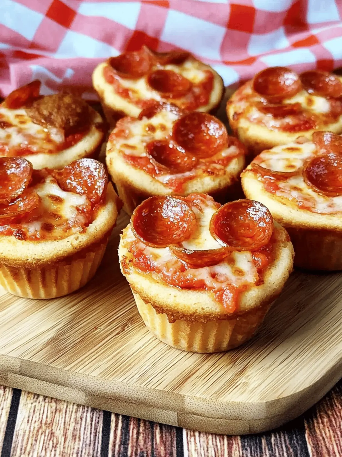 Pizza Cupcakes