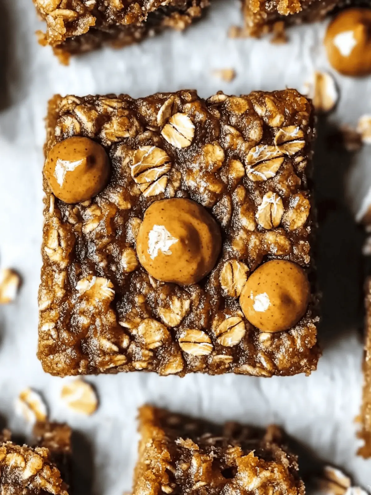 Pumpkin Oatmeal Bars