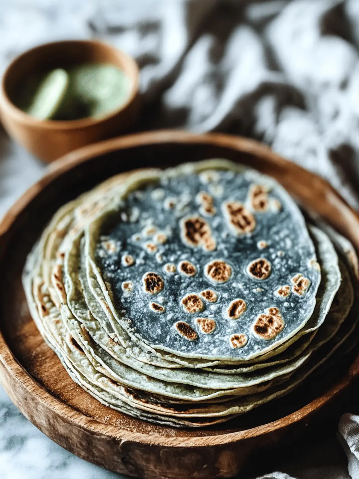 Blue Corn Tortillas