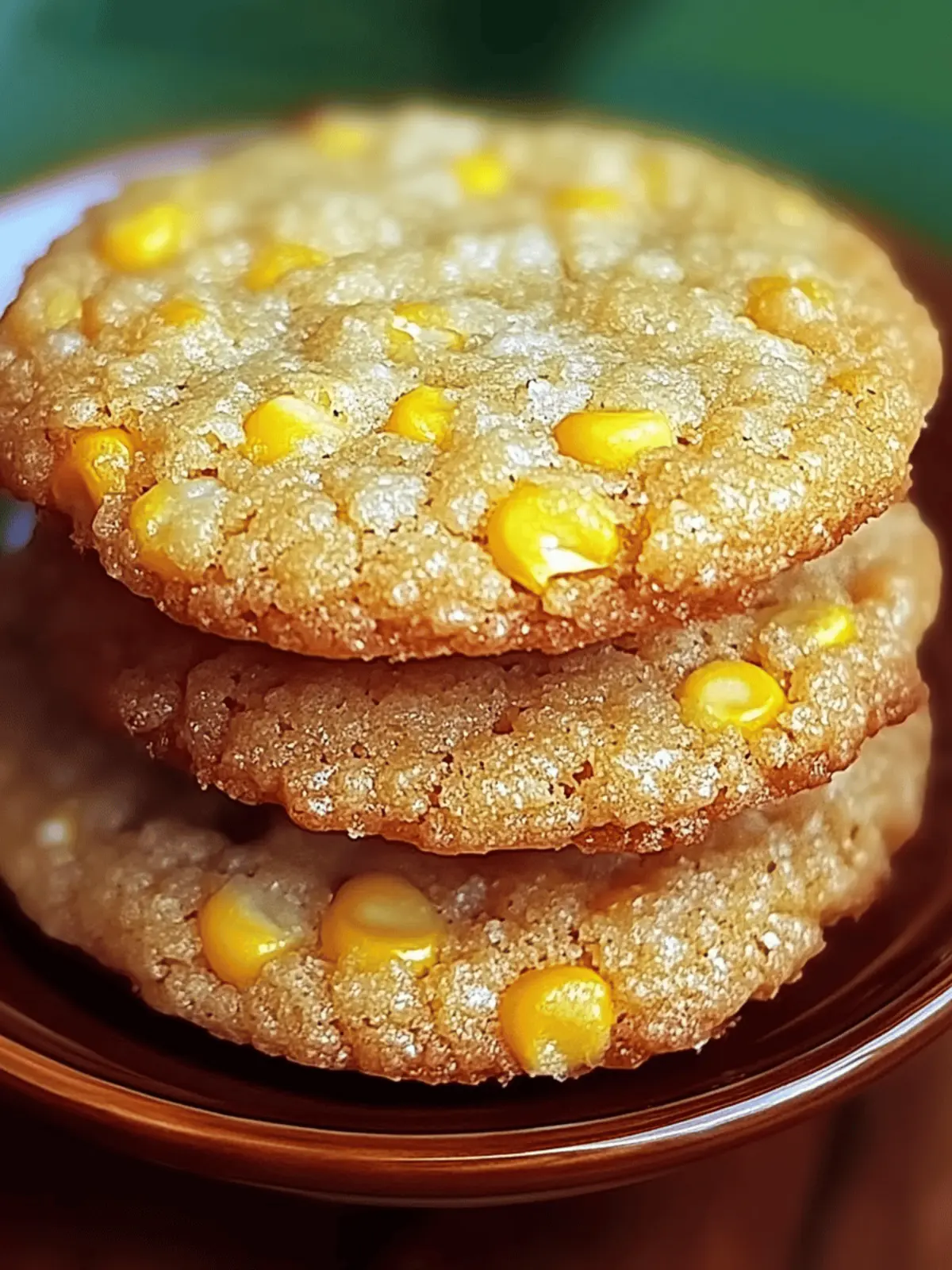 Native American Corn Cookies