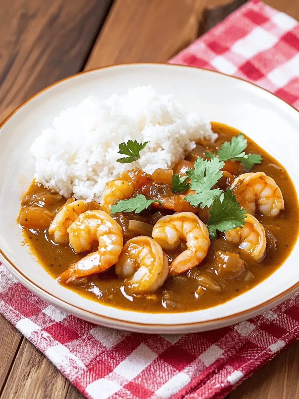 New Orleans Shrimp Etouffee