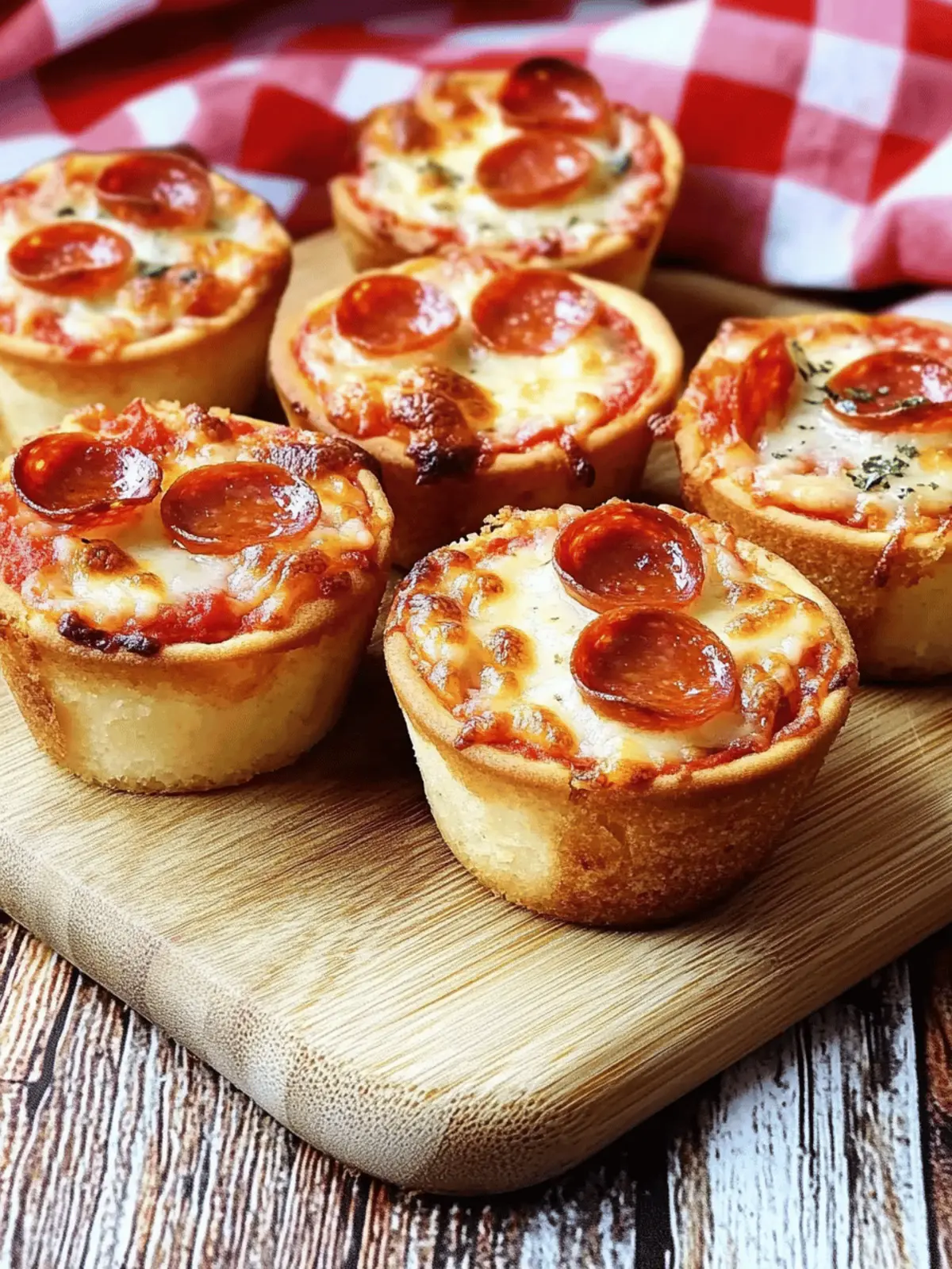 Pizza Cupcakes