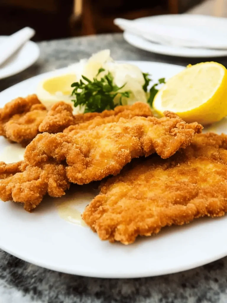 Austrian Wiener Schnitzel