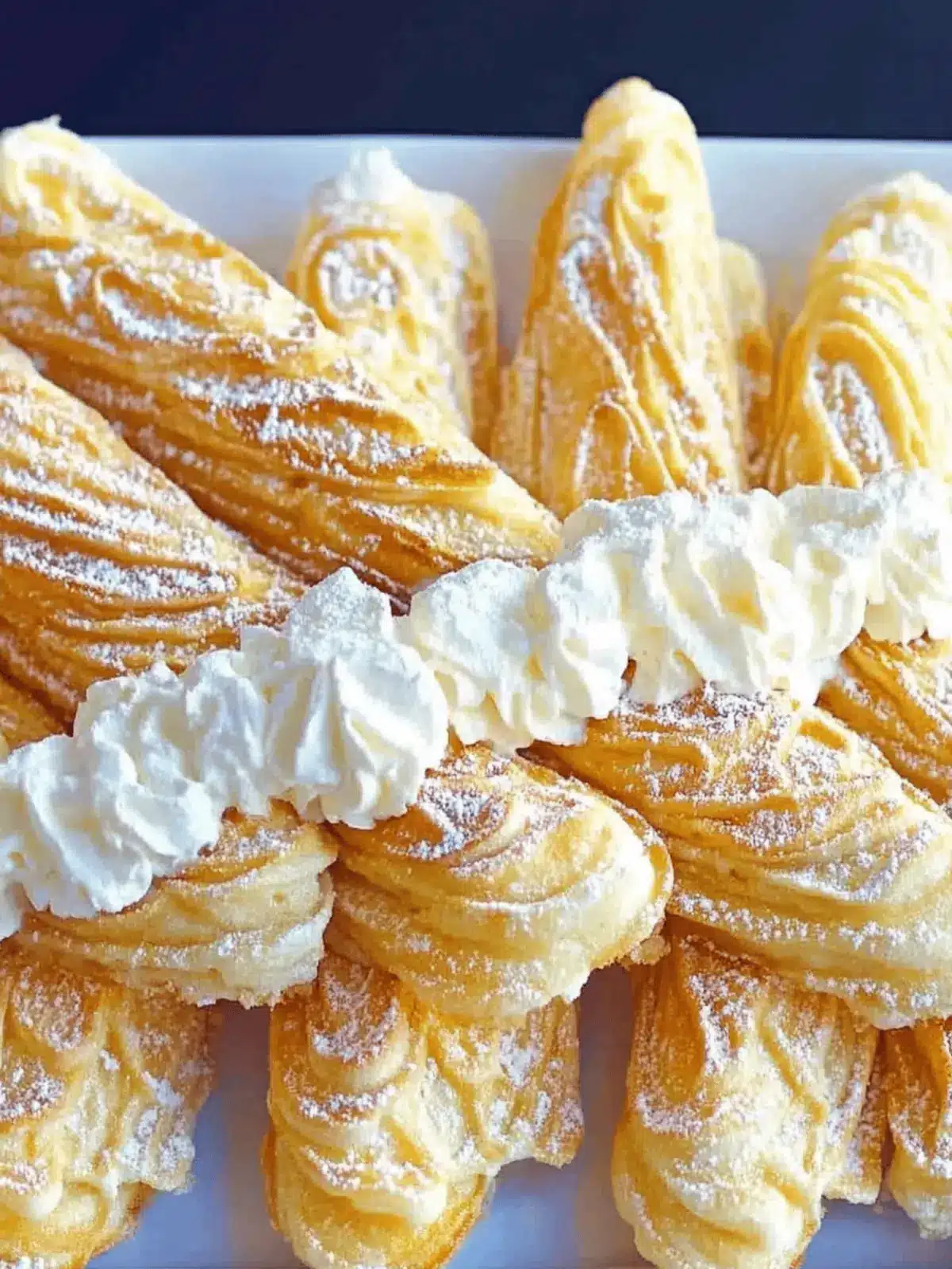 Cream Filled Pizzelles