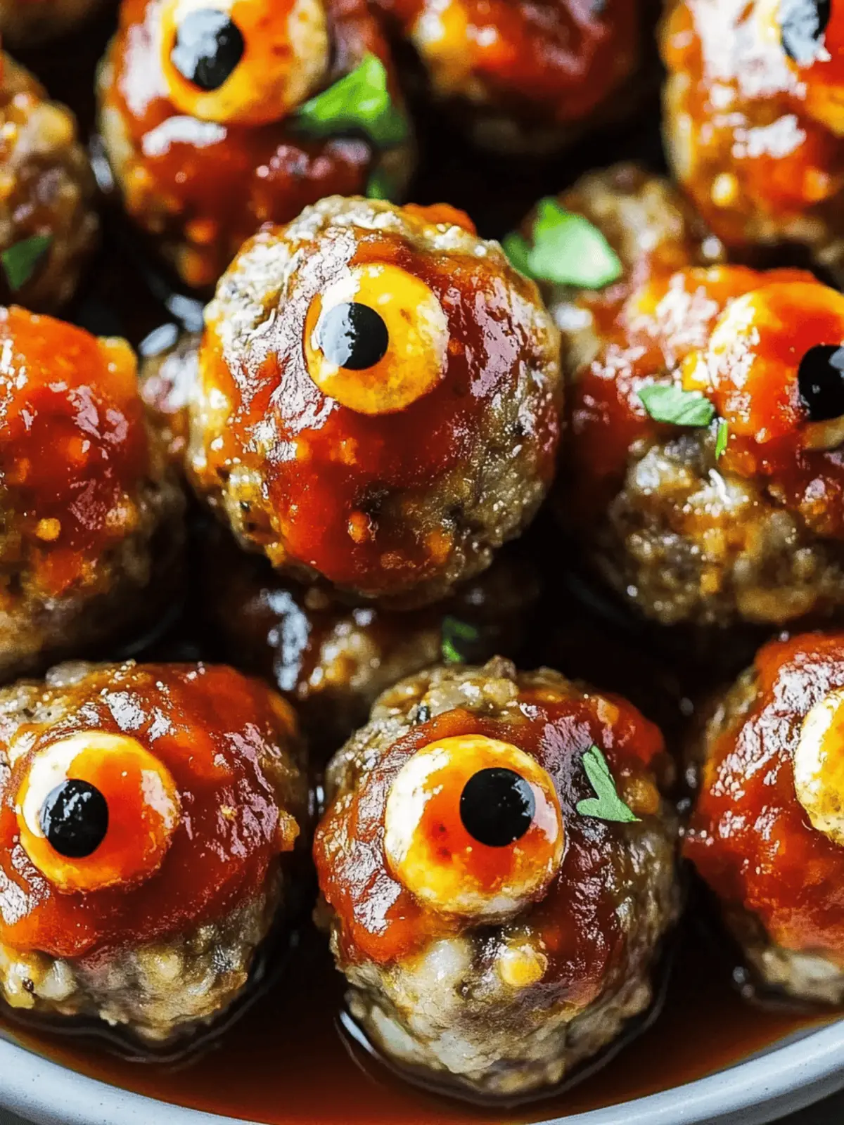 Eyeball Meatballs
