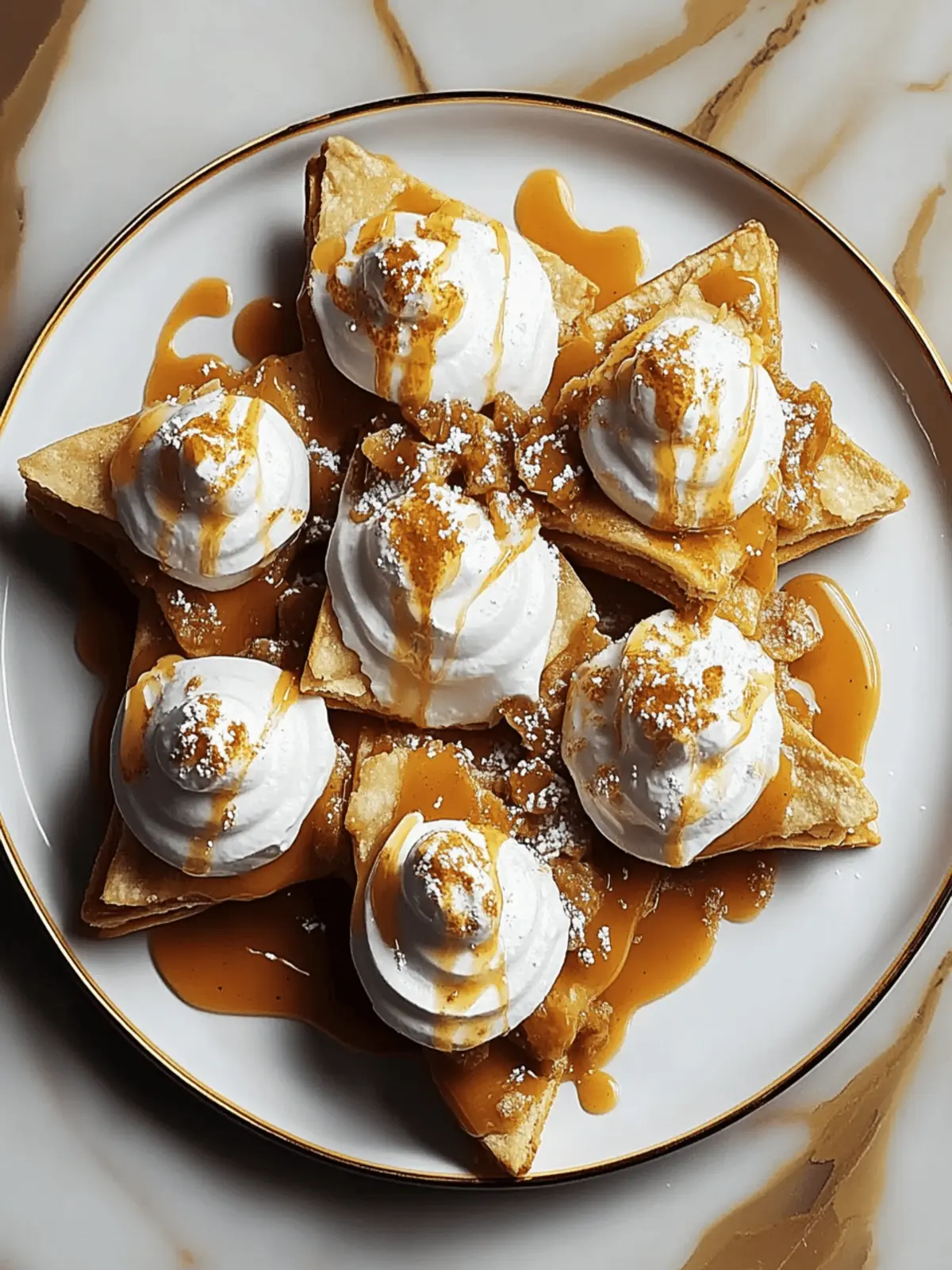 Pumpkin Pie Dessert Nachos