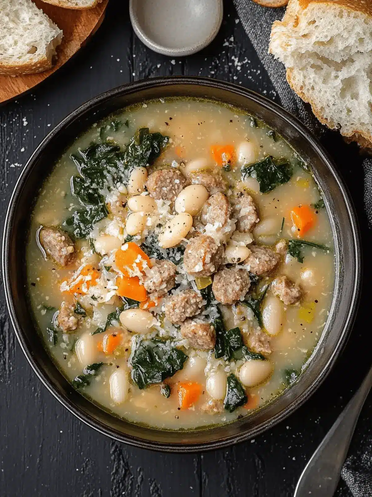 Savor the Richness of Sausage and White Bean Soup Today 2 Sausage and White Bean Soup