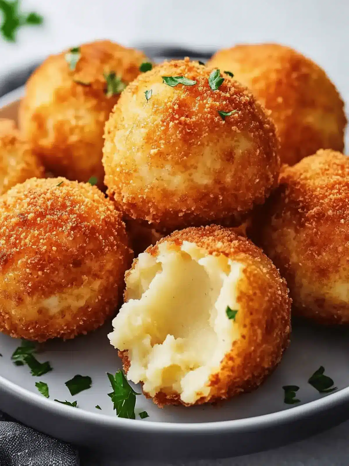 Loaded Mashed Potato Balls