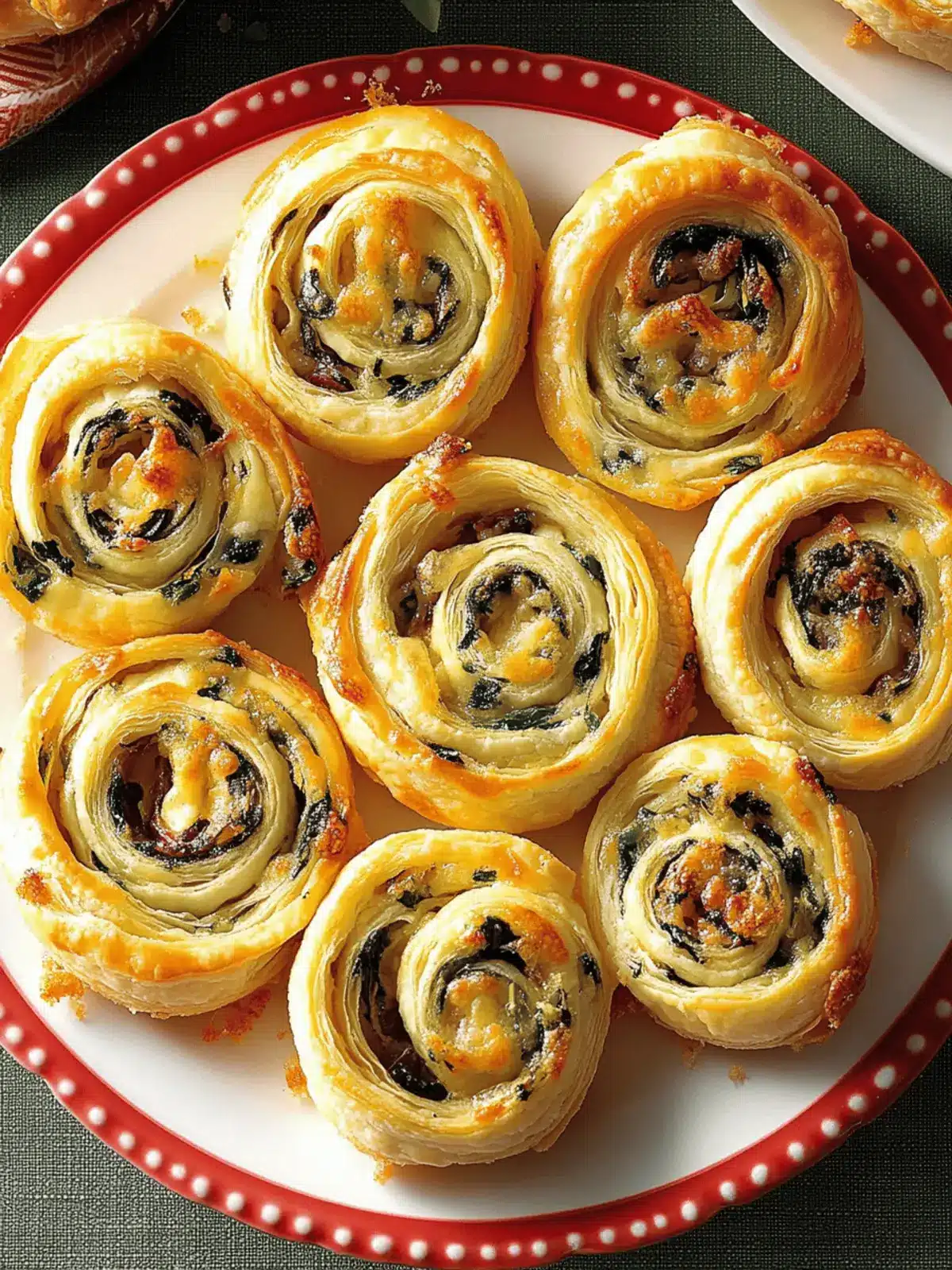 Mediterranean Pastry Pinwheels
