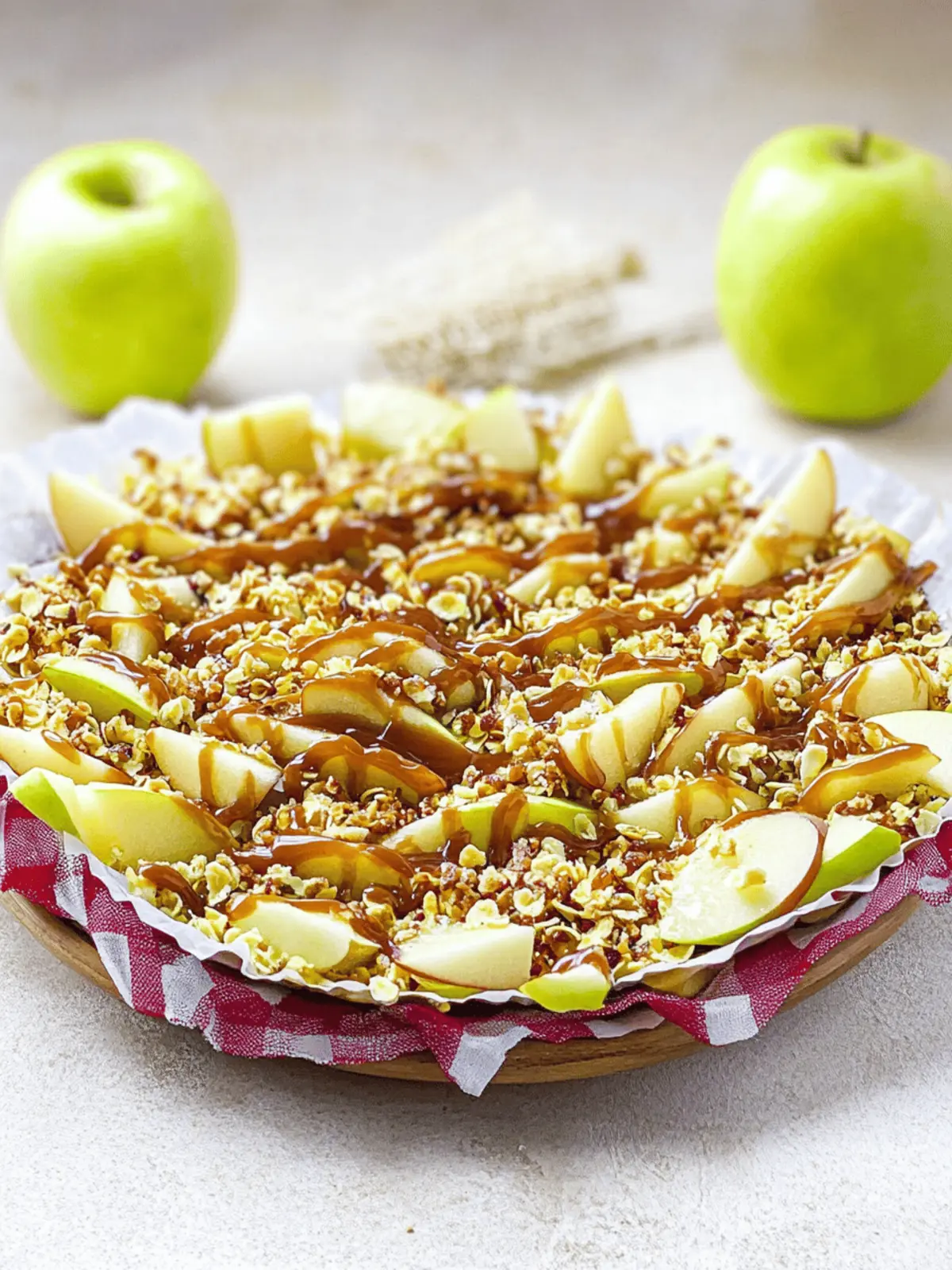 Caramel Apple Nachos