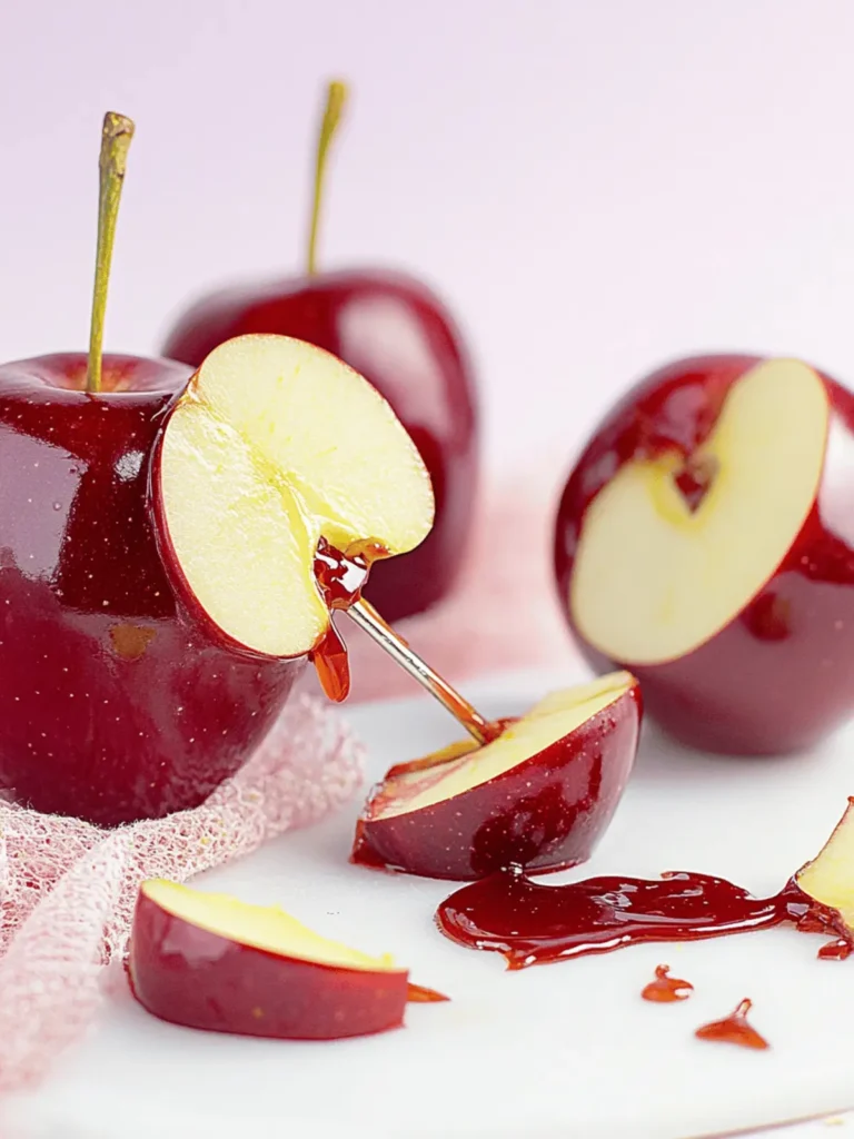 Candy Apple Slices