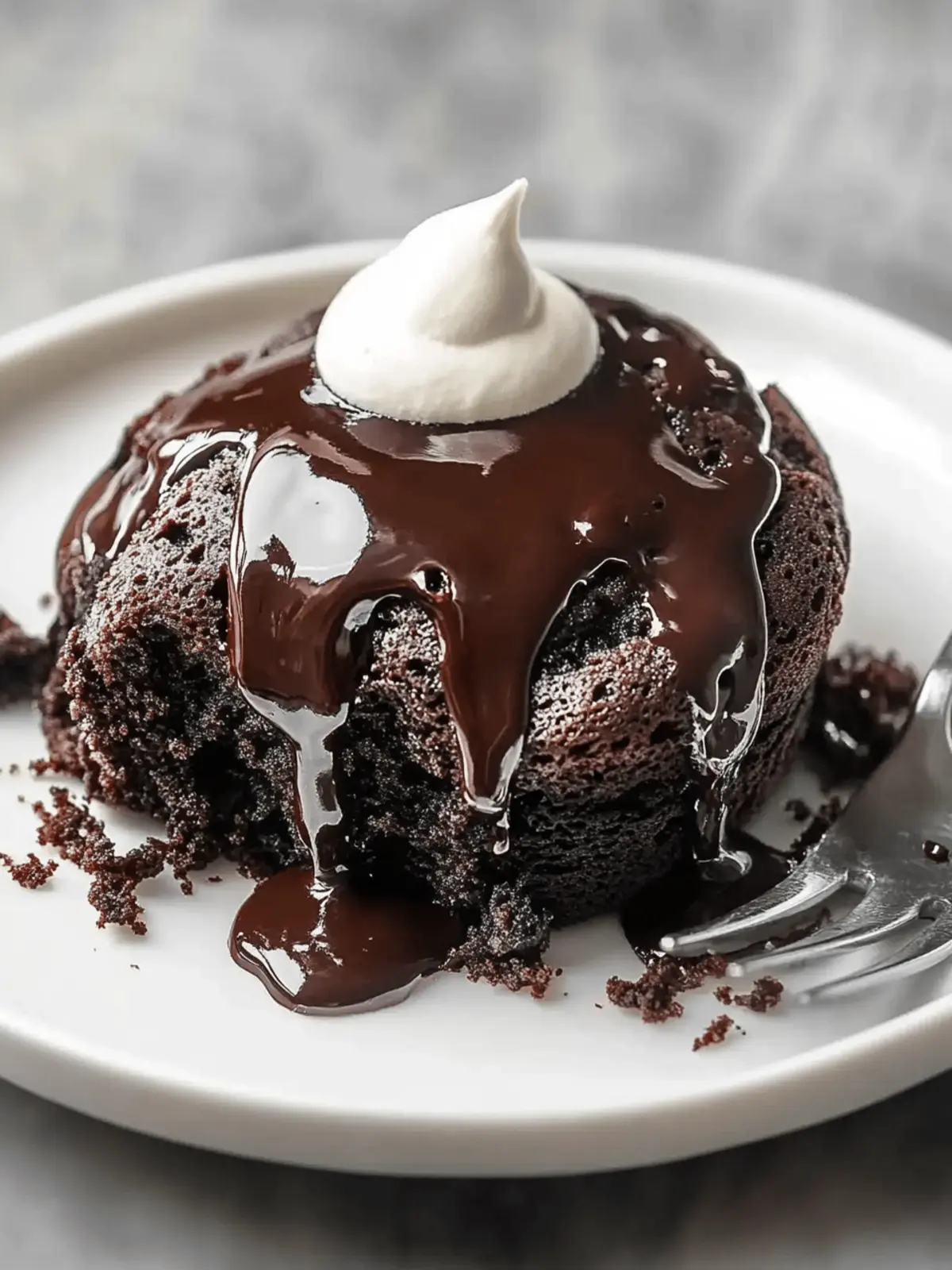 Crockpot Chocolate Lava Cake