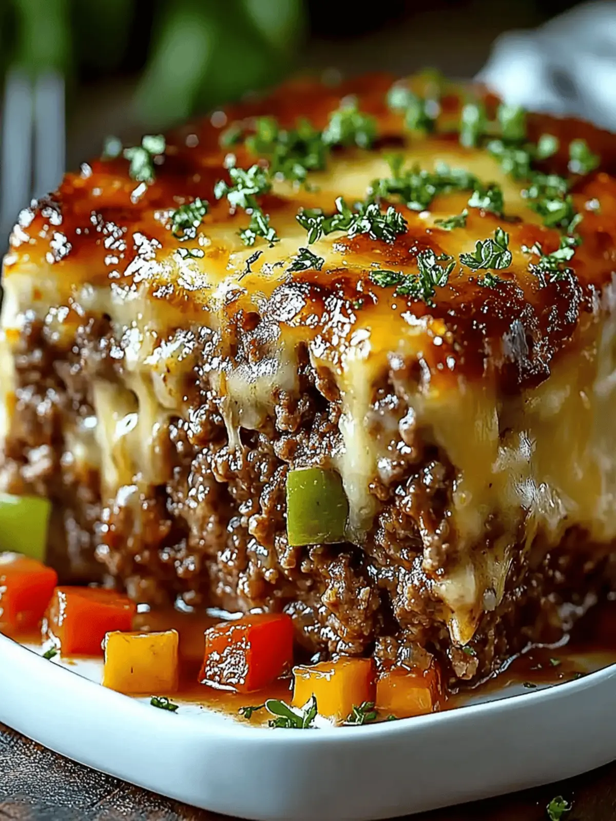 Philly Cheesesteak Meatloaf: Your New Favorite Comfort Dish 4 Philly Cheesesteak Meatloaf