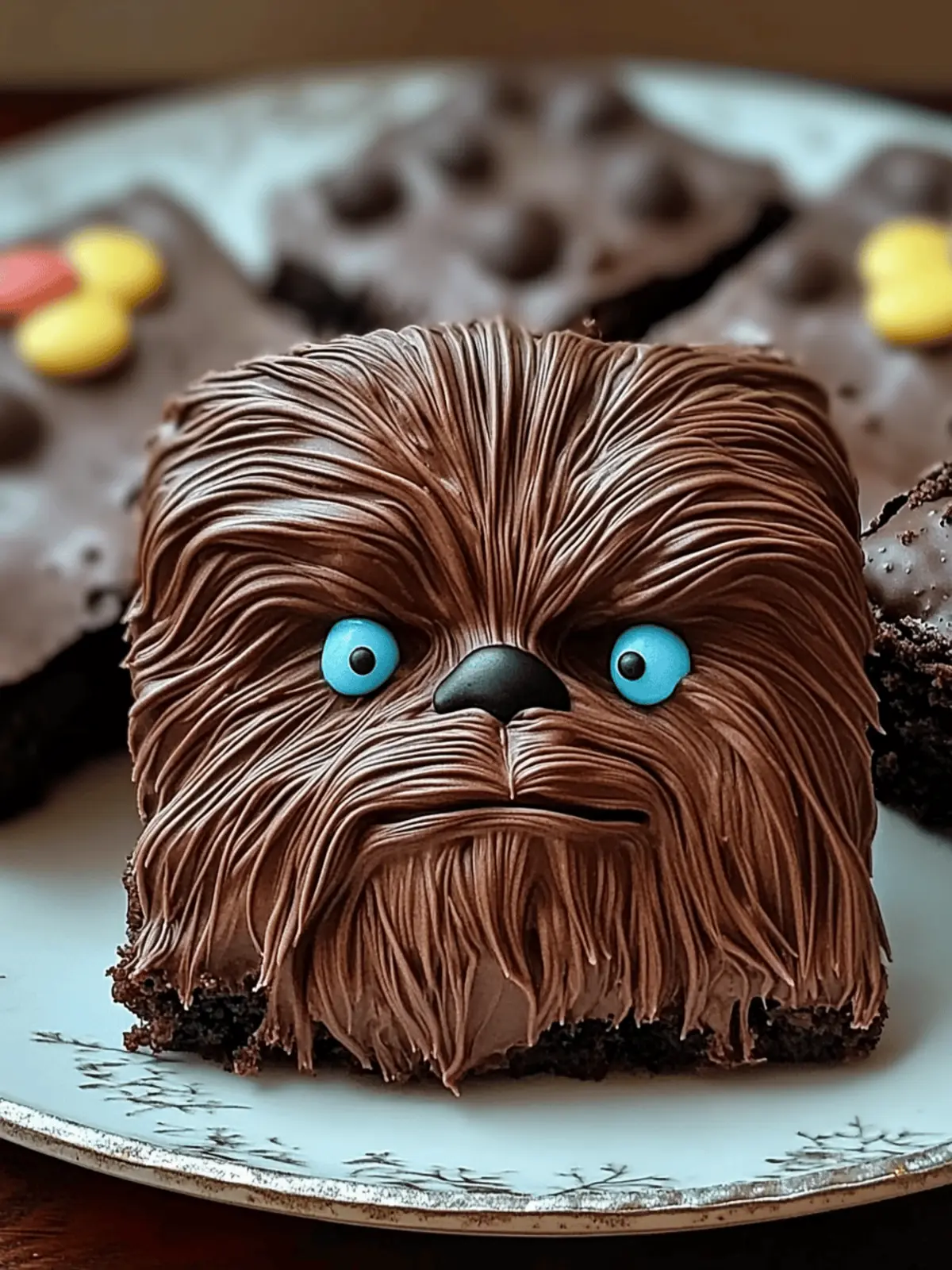 Star Wars Chewbacca Brownies