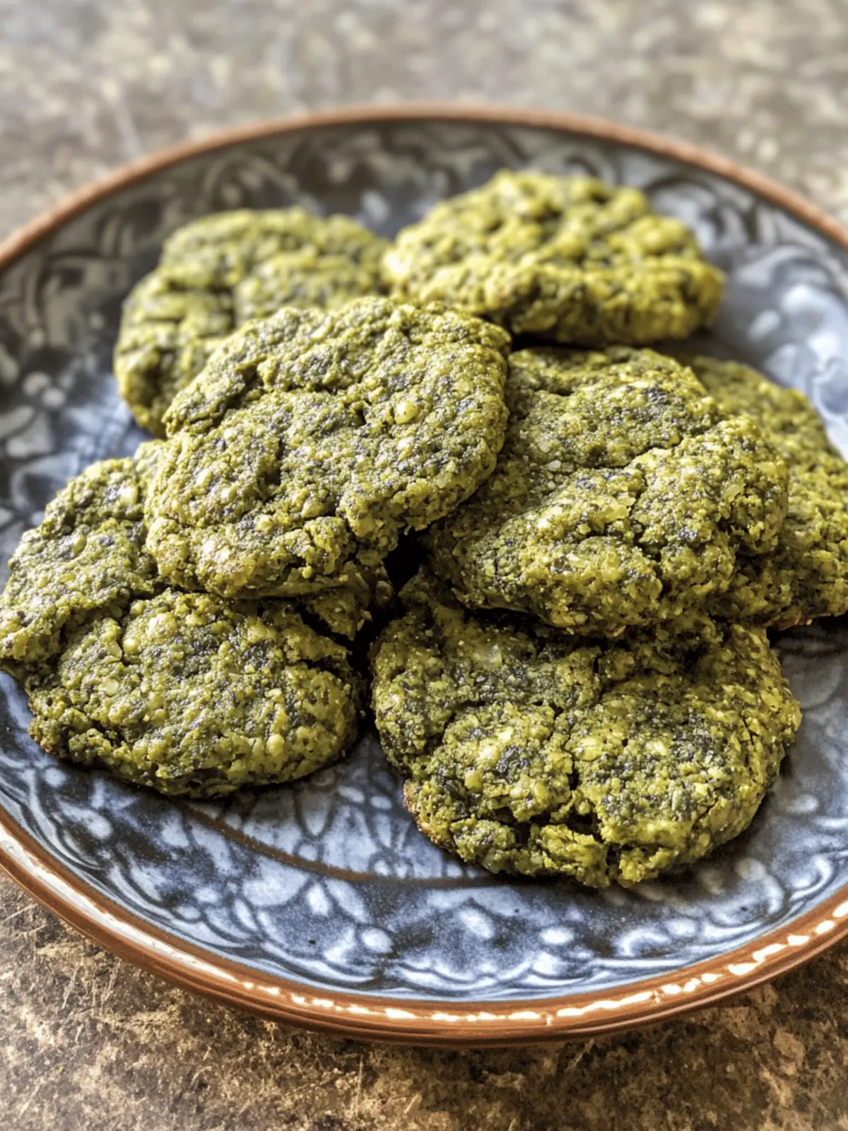 Homemade Kale Cookies