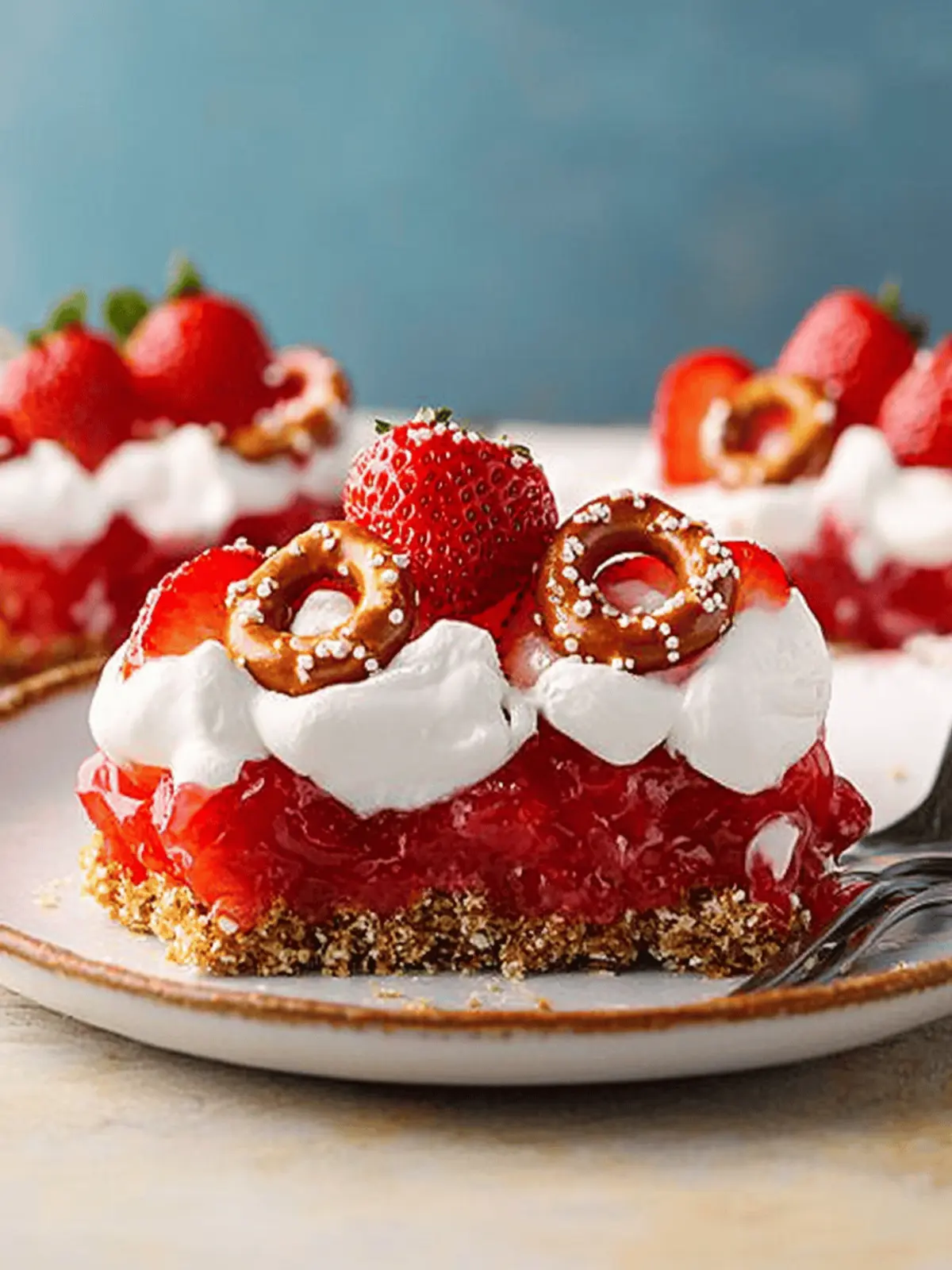 Irresistible Strawberry Pretzel Salad for Sweet Summer Nights 2 Strawberry Pretzel Salad