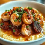Shrimp and Grits with Andouille Sausage