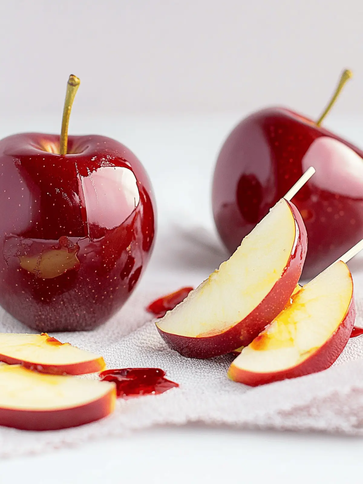 Candy Apple Slices
