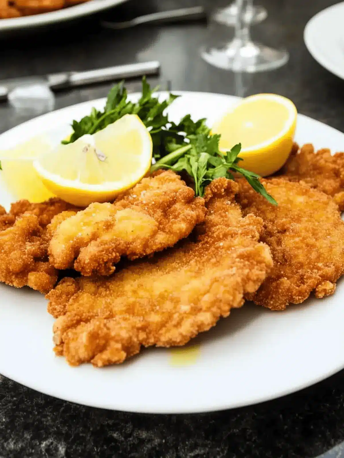 Austrian Wiener Schnitzel