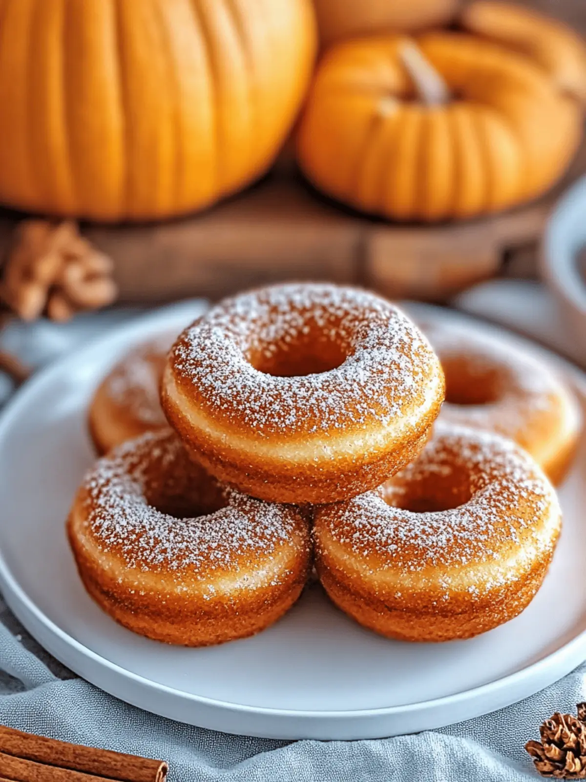 Baked Pumpkin Donuts