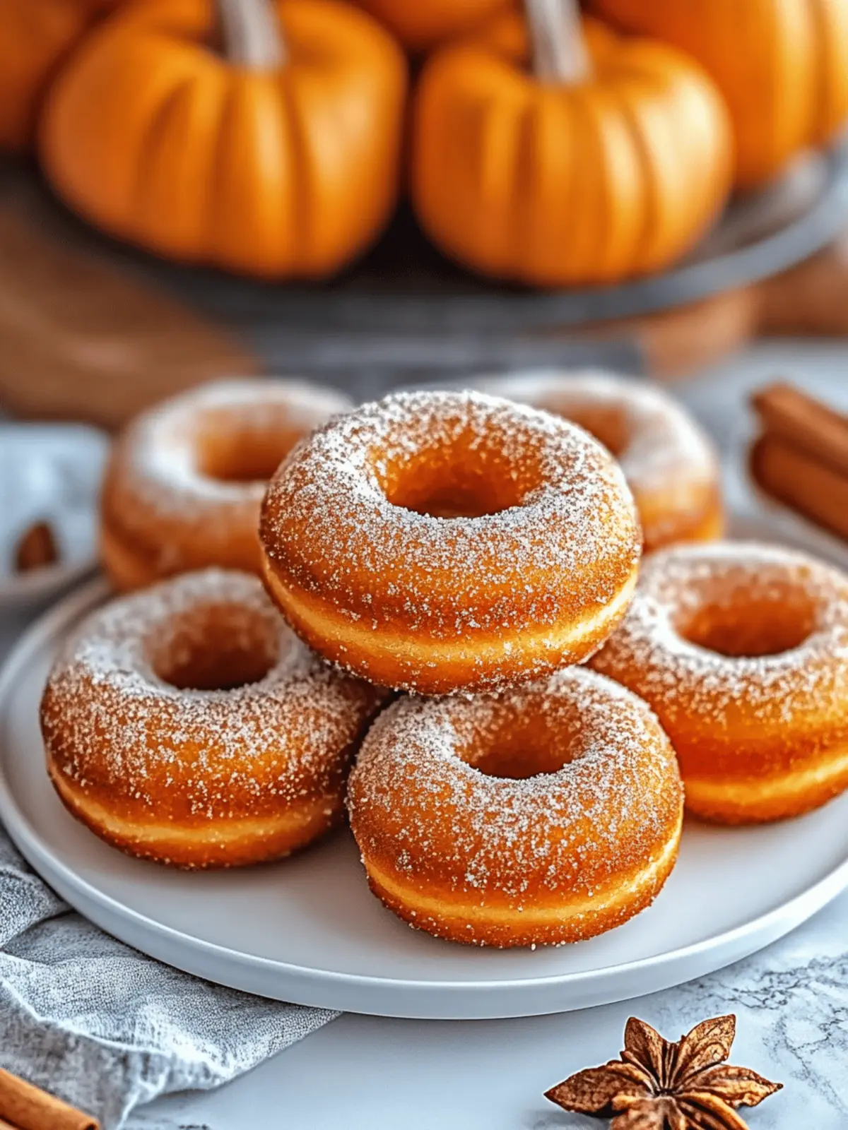 Baked Pumpkin Donuts