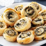 Artichoke-Spinach Pinwheels