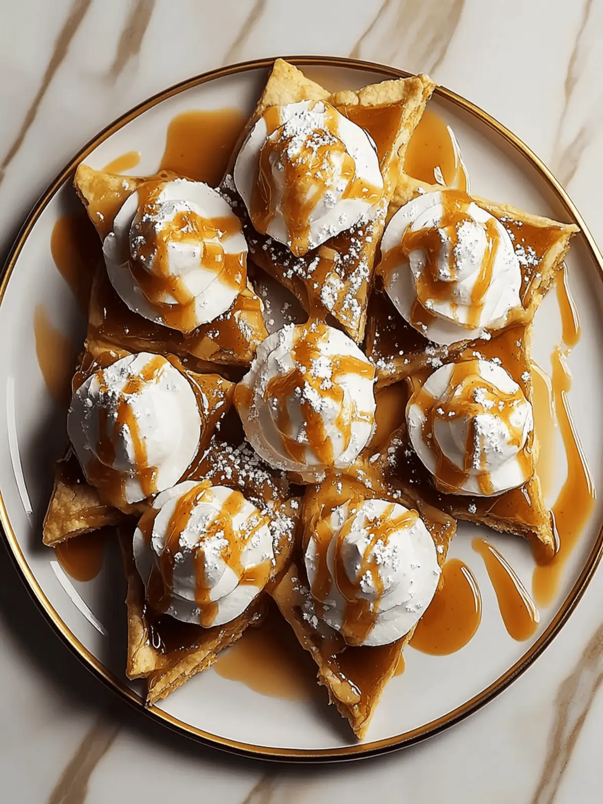 Pumpkin Pie Dessert Nachos