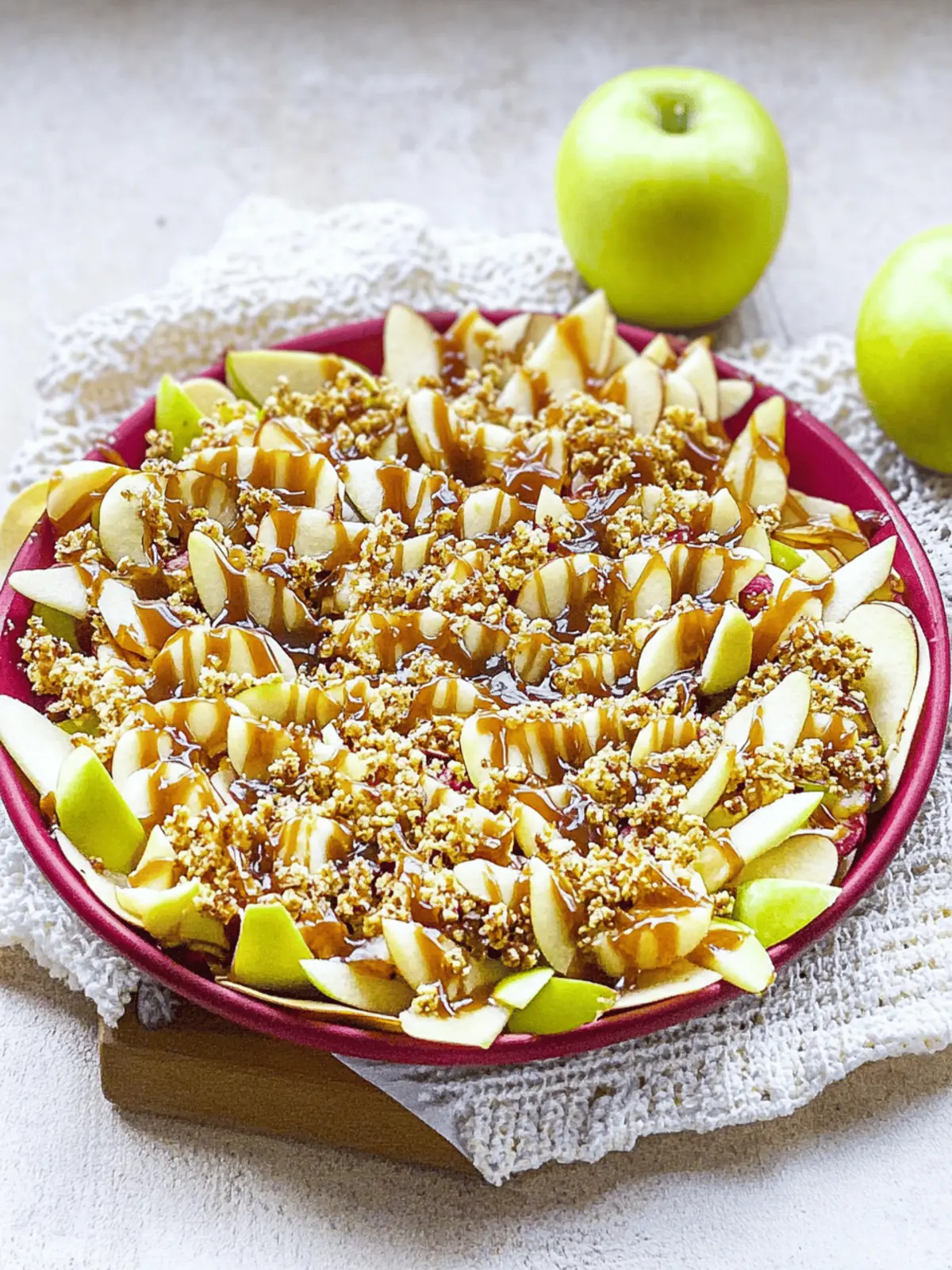 Caramel Apple Nachos