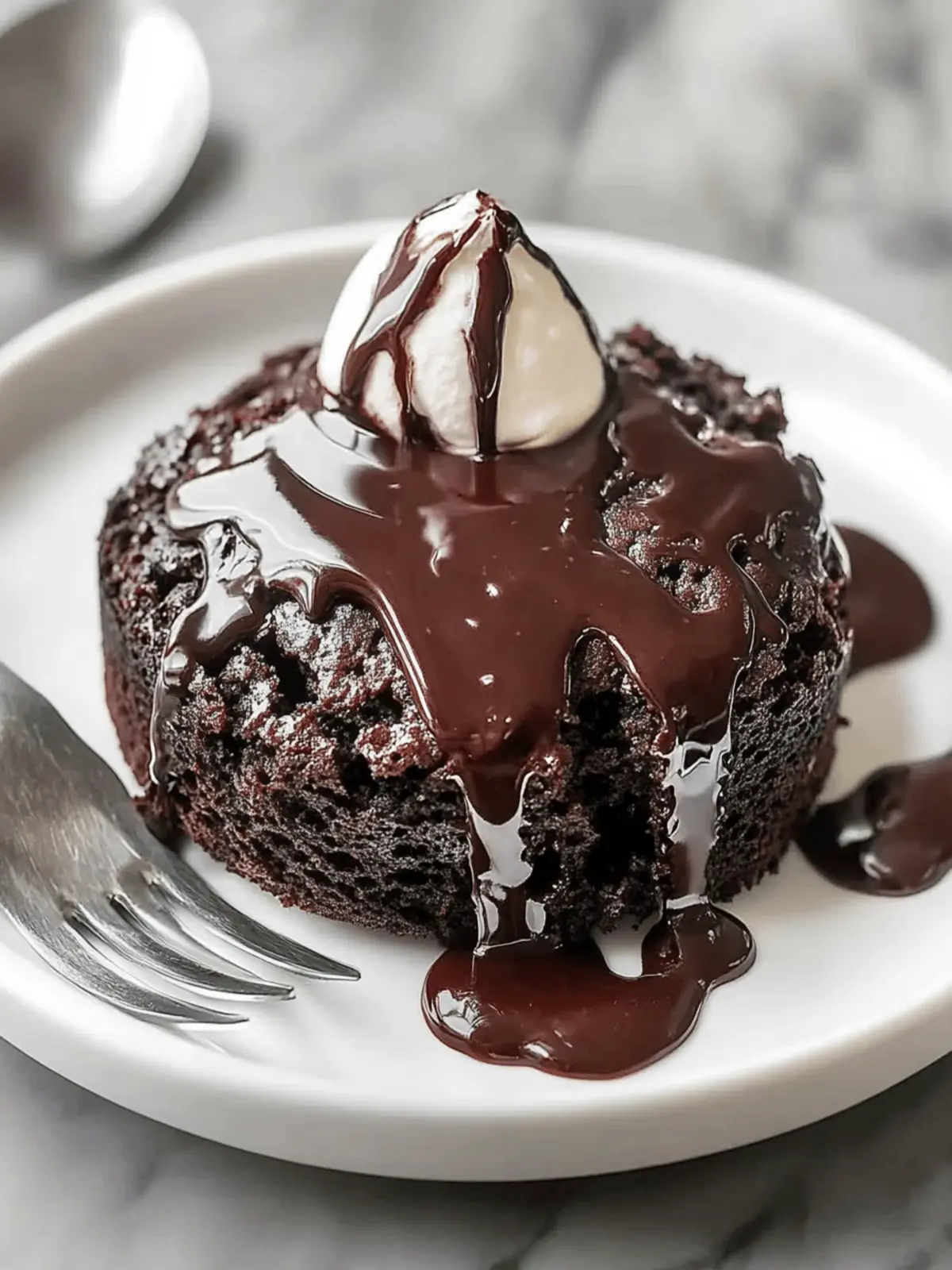 Crockpot Chocolate Lava Cake