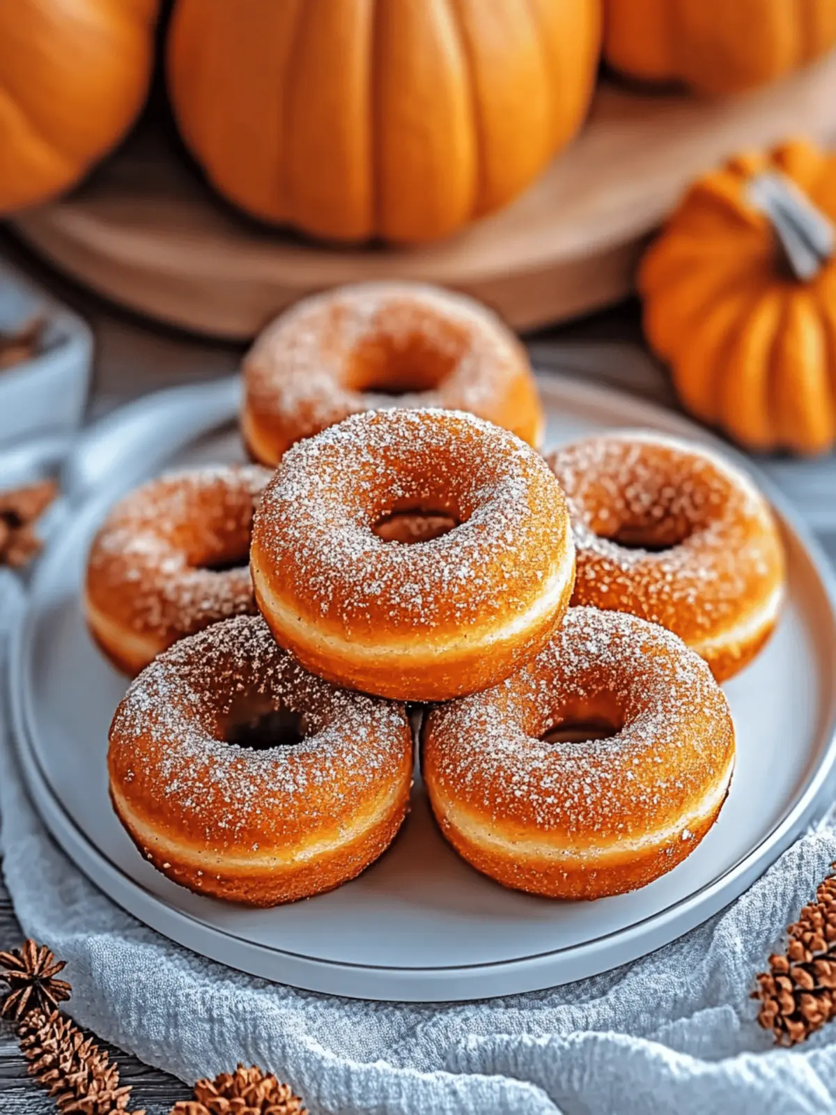 Baked Pumpkin Donuts