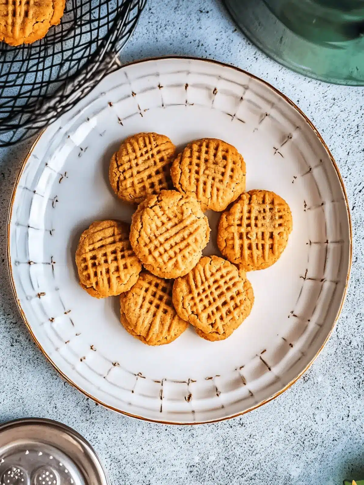 2-Ingredient Peanut Butter Cookies