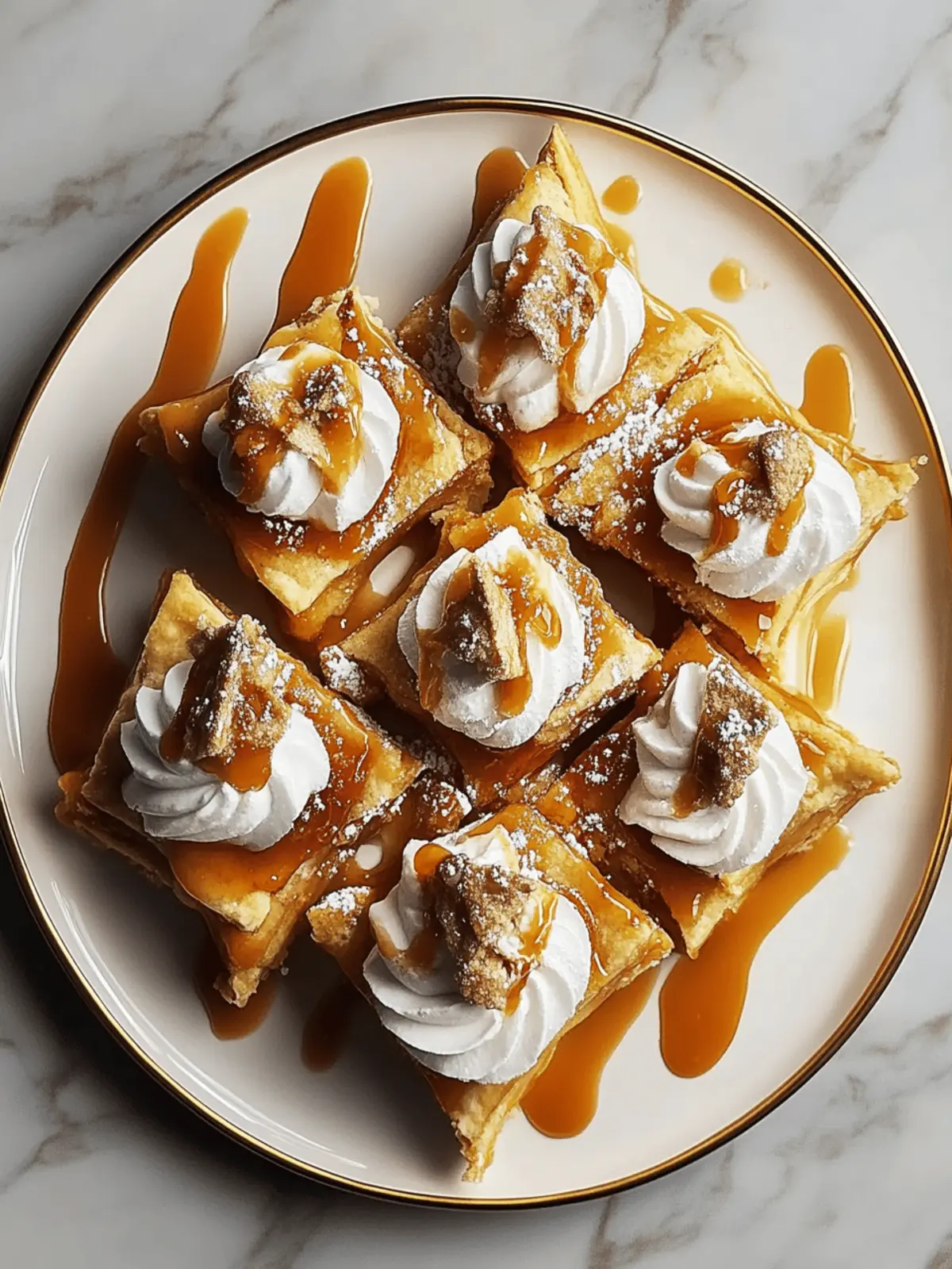 Pumpkin Pie Dessert Nachos
