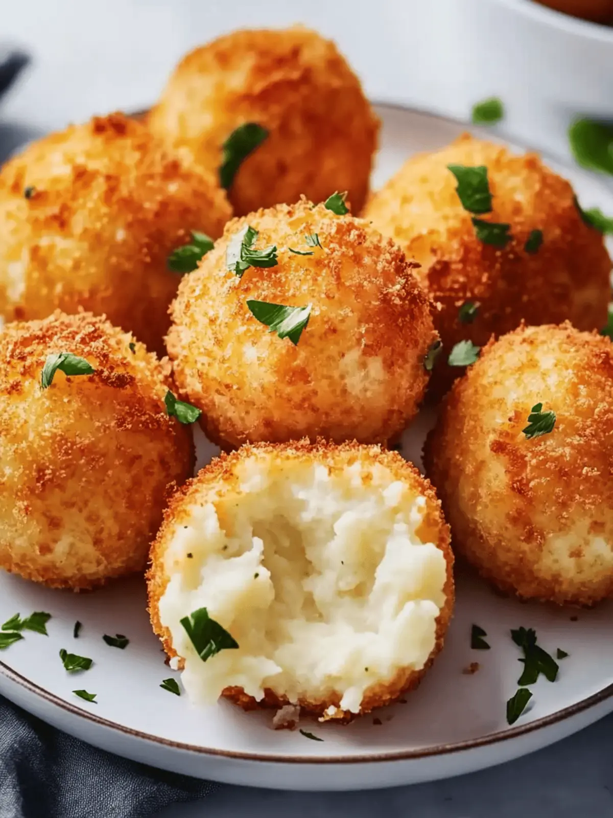 Loaded Mashed Potato Balls