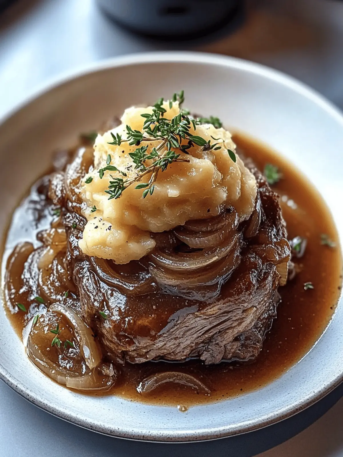 French Onion Pot Roast