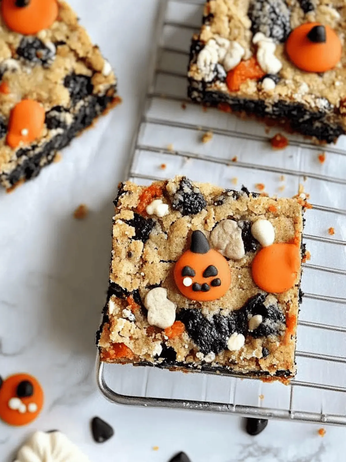 Halloween Blondies