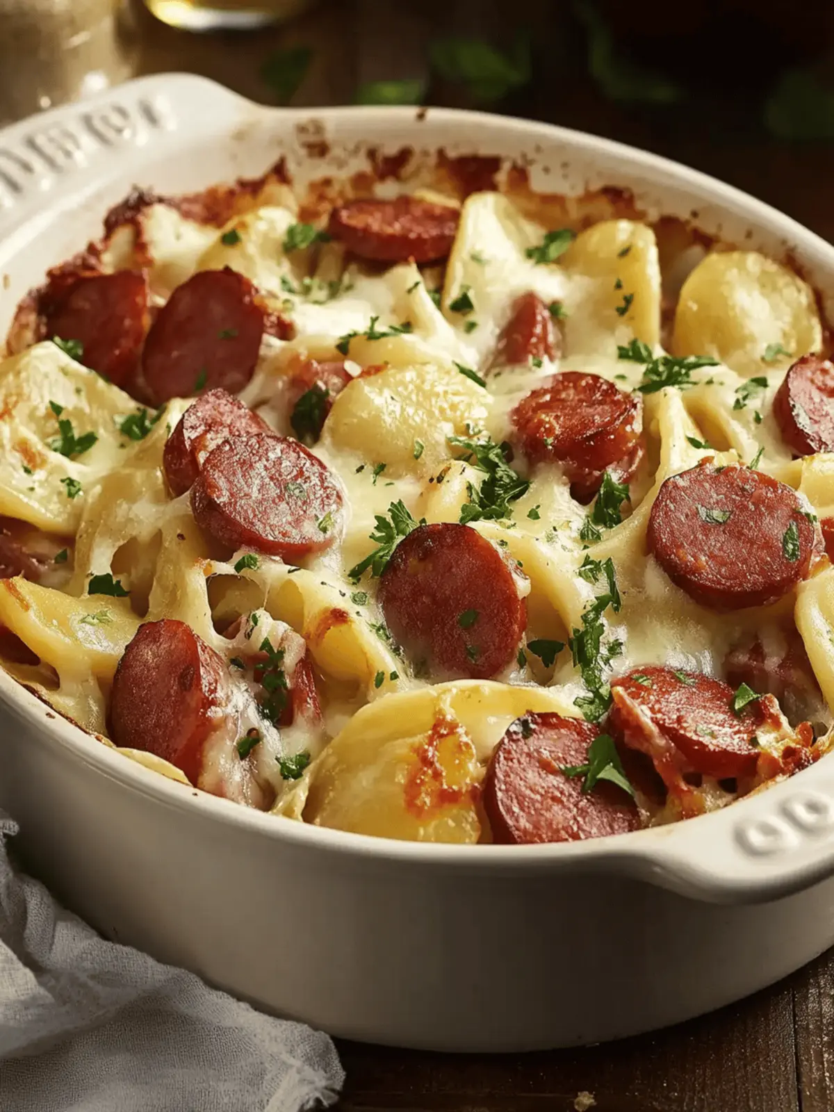 Kielbasa and Pierogi Bake: Your New Weeknight Comfort Meal 2 Kielbasa and Pierogi Bake