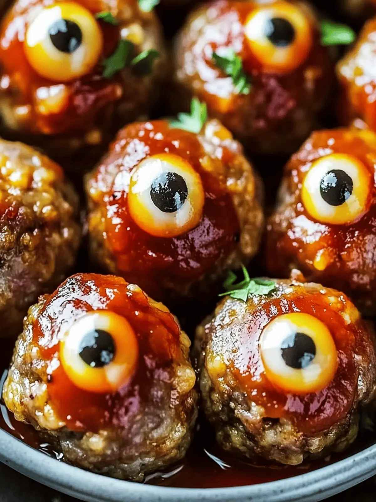 Eyeball Meatballs