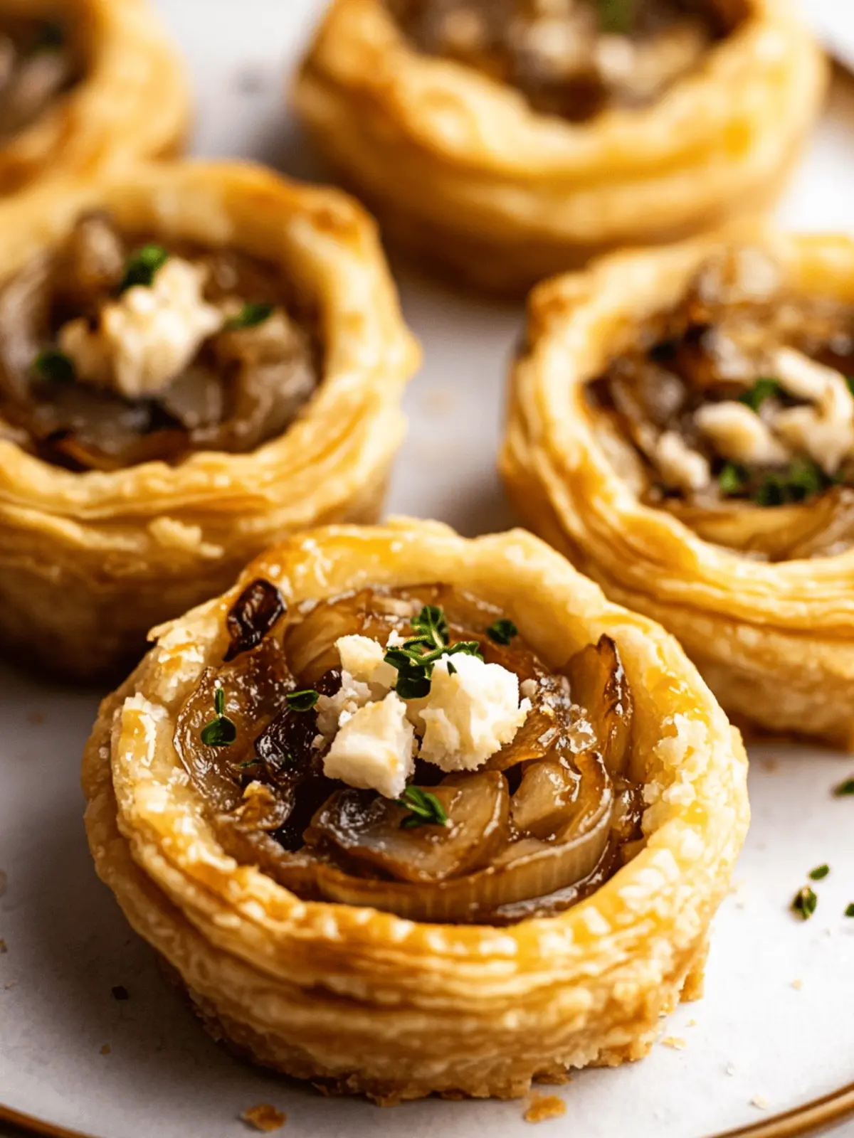 Caramelized Onion Tarts