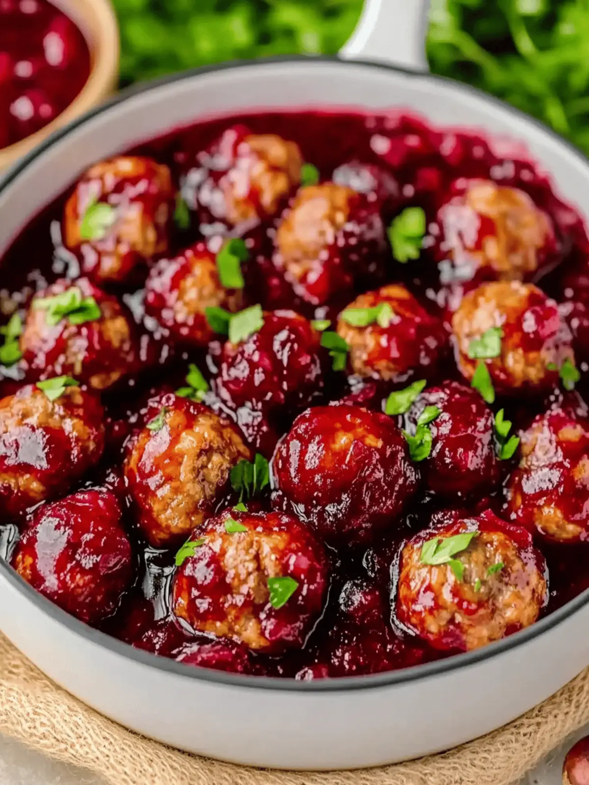 Cranberry Meatballs