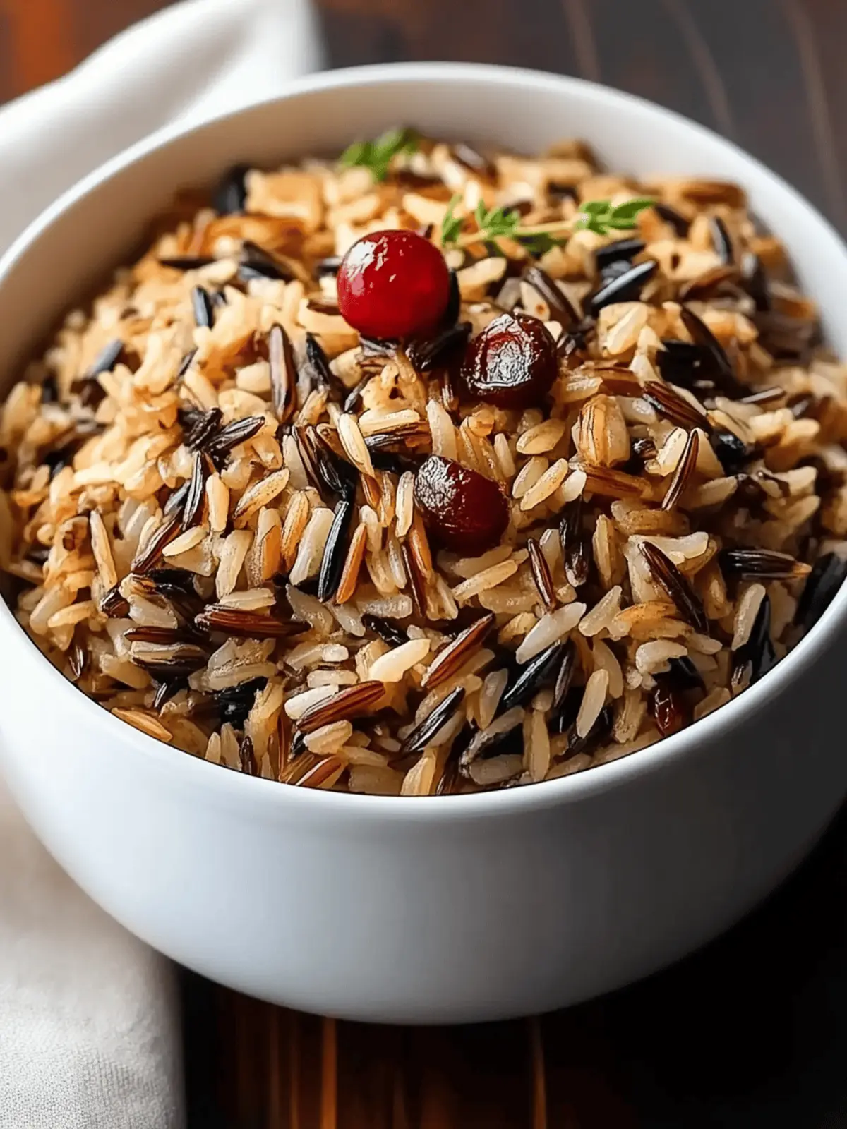 Wild Rice Pilaf