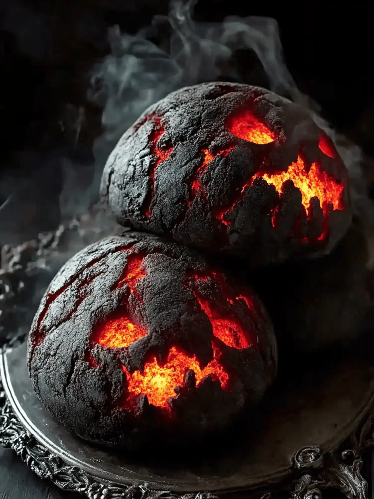 Halloween Brimstone Bread