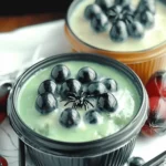 Creepy Spider Egg Pudding
