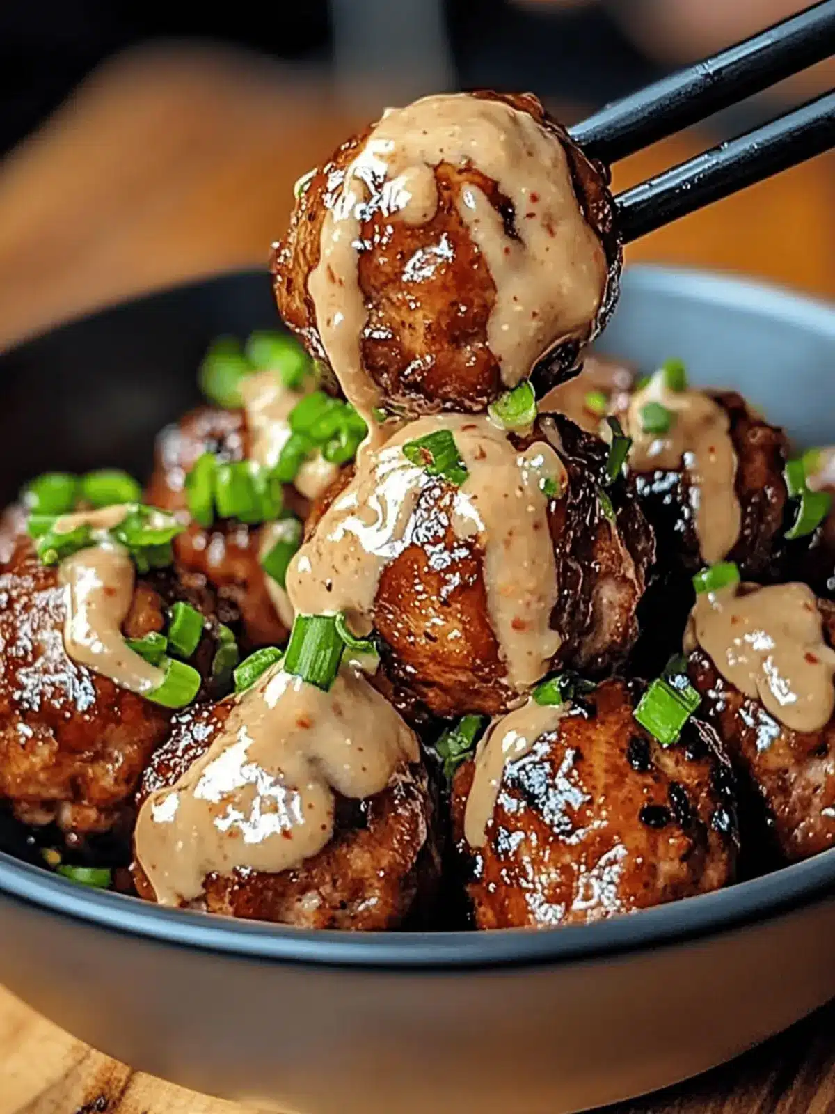 Korean BBQ Meatballs