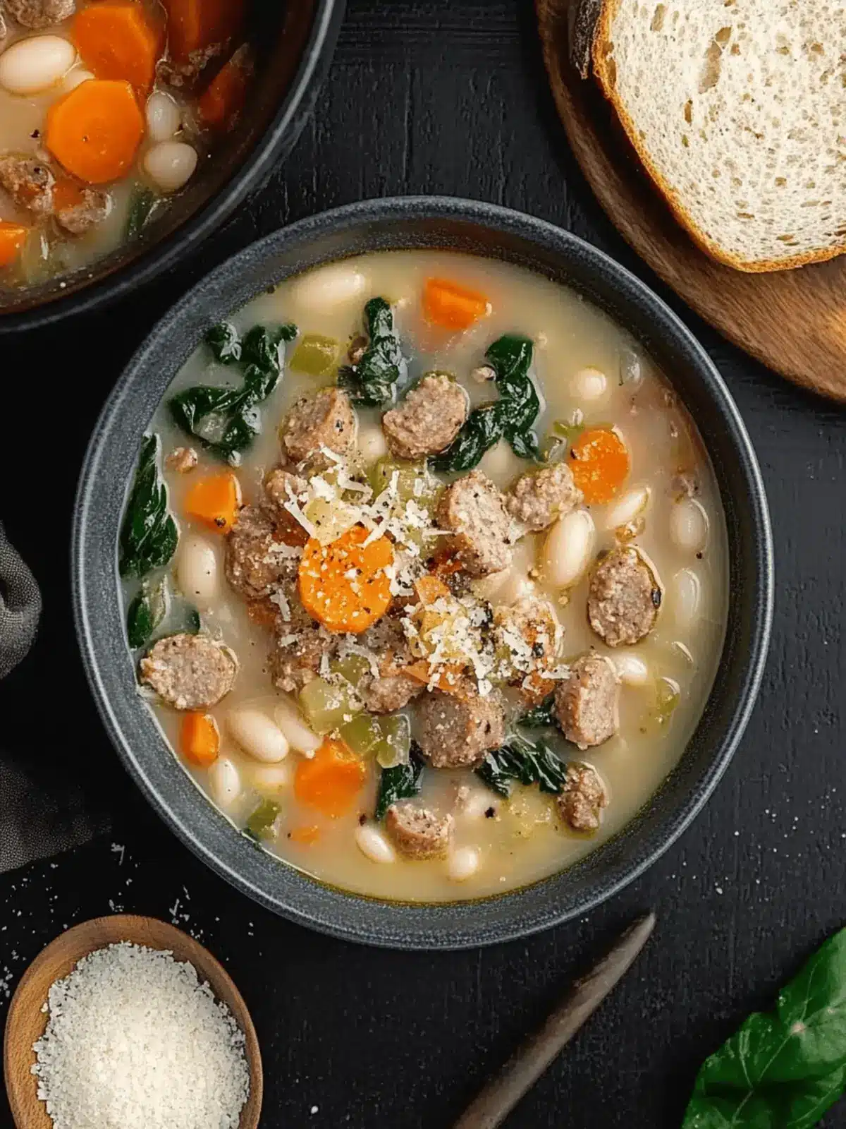 Savor the Richness of Sausage and White Bean Soup Today 3 Sausage and White Bean Soup