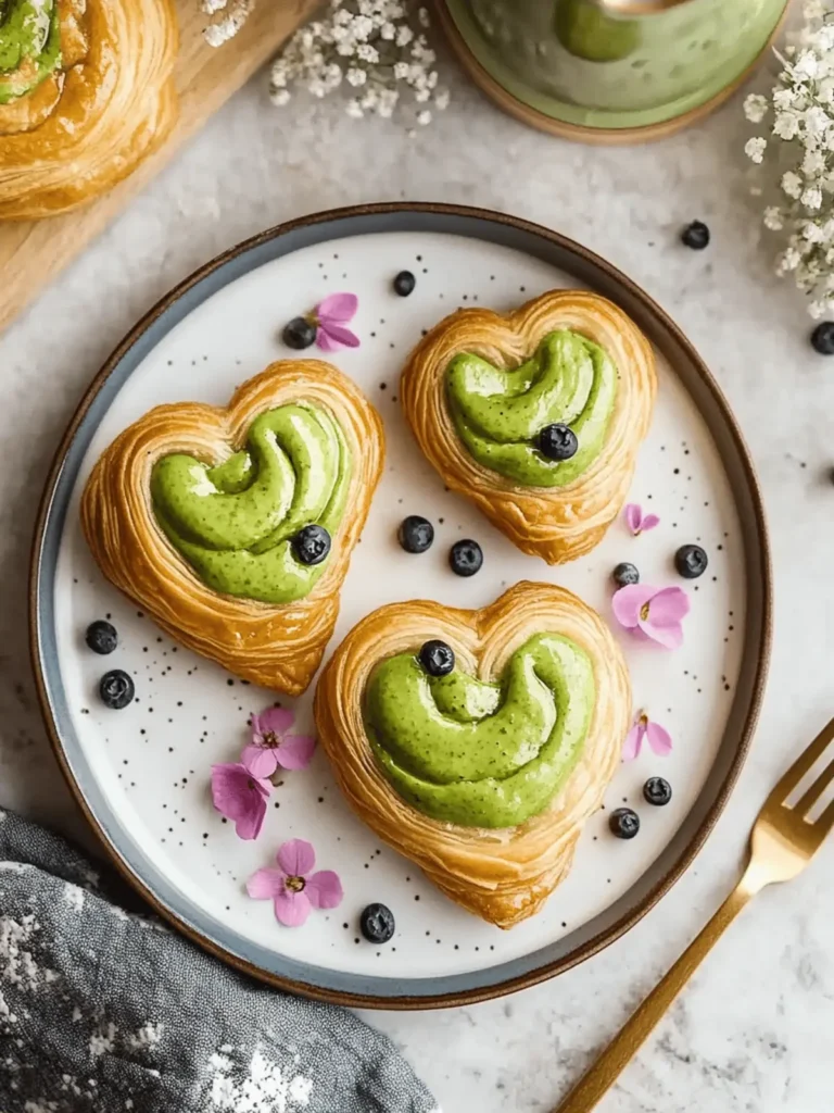 Matcha Danishes